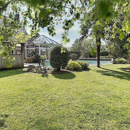 Gite De Charme "La Maison Saint-Leonard" Avec Piscine, Spa, Vue Sur Le Mont Saint-Michel Vains Luaran gambar